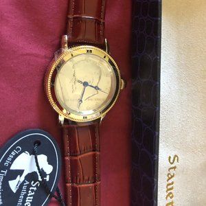 STAUER - JFK silver half dollar 1964 watch